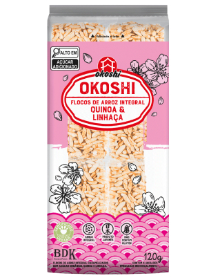 Okoshi Integral com Quinoa e Linhaça