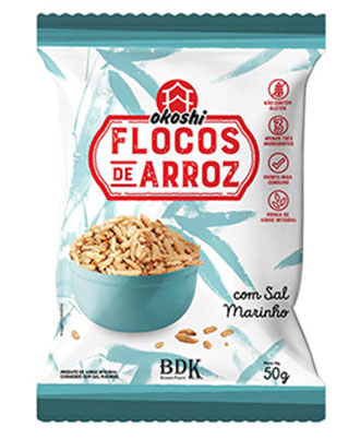 Flocos de Arroz com Sal Marinho